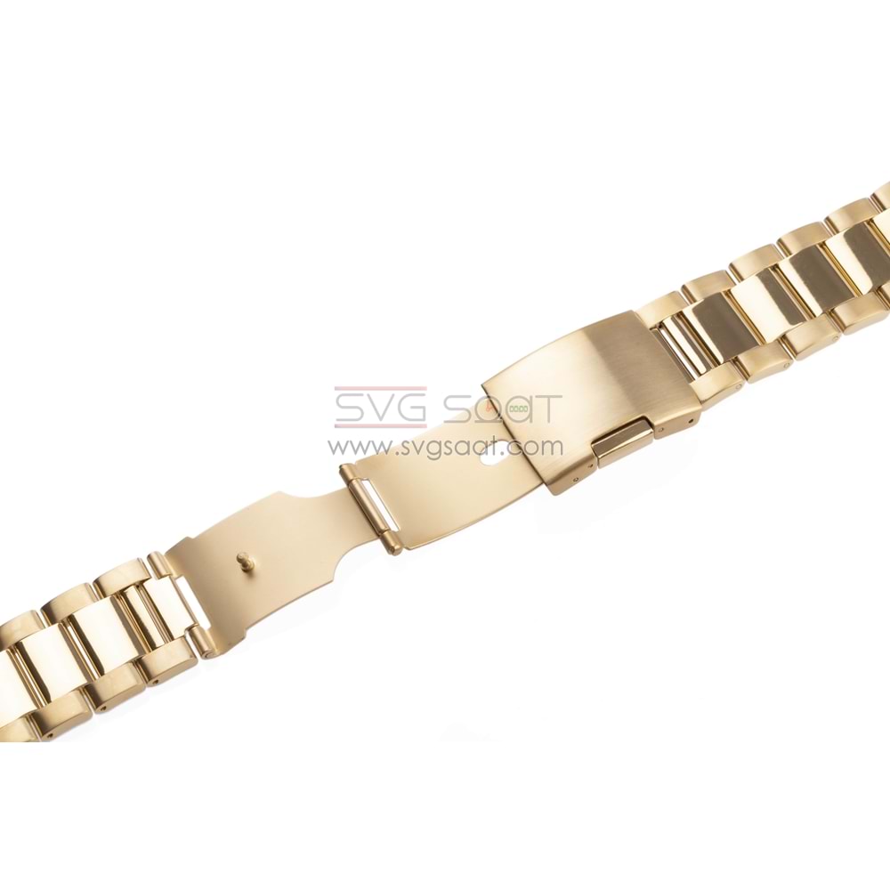 Paslanmaz Çelik Kordon MK1004 - Silver - 22MM — fotoğraf 4