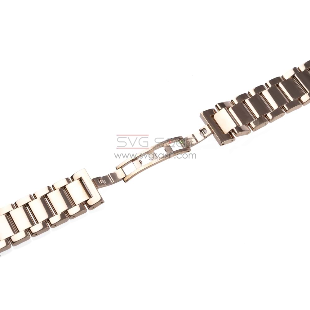 Paslanmaz Çelik Kordon MK1005 - Rose Gold - 22MM — fotoğraf 4