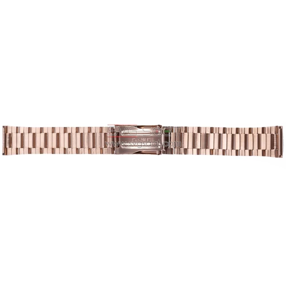 Paslanmaz Metal Kordon MK1006 - Rose Gold - 20MM — fotoğraf 3
