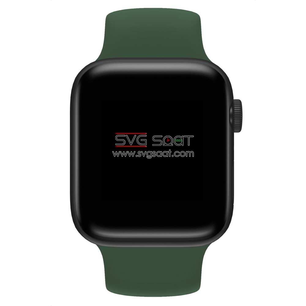 Apple watch uyumlu solo silikon kordon — fotoğraf 5