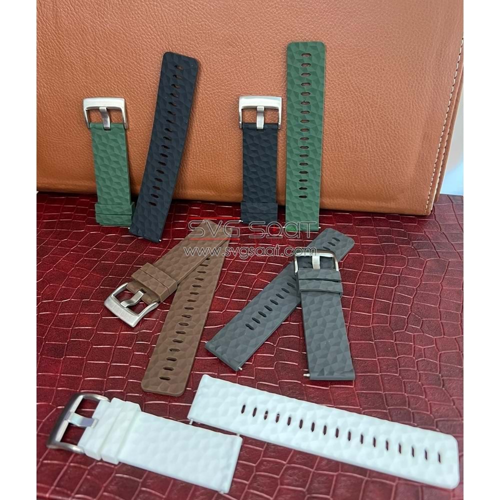S-1 Silikon Kordon - SİYAH - 24MM — fotoğraf 3