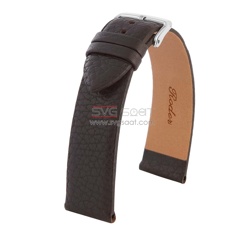 R4175 Roder Deri Kayış - Kahverengi - 22X18MM