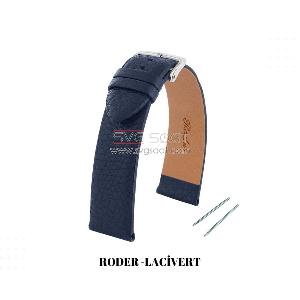 R4175 Roder Deri Kayış - Lacivert - 22MM — fotoğraf 3
