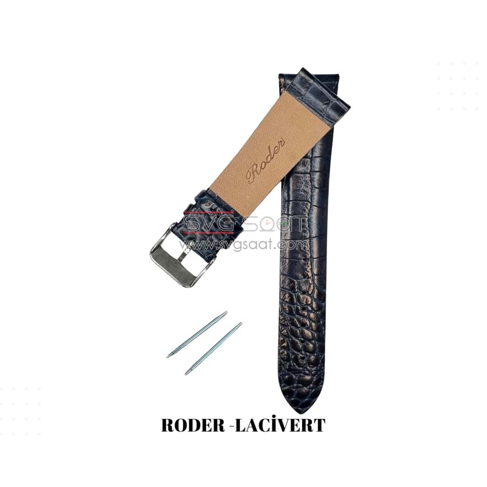 R4174 Roder Deri Kayış - Lacivert — fotoğraf 5