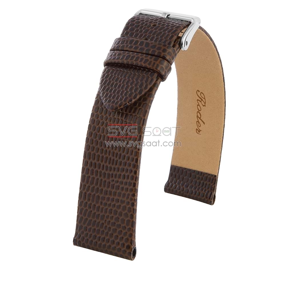 R4157 Roder Deri Kayış - Kahverengi - 18MM