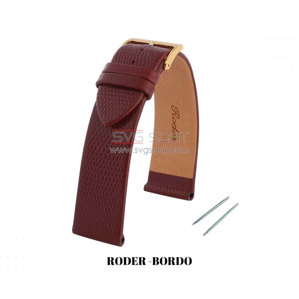 R4157 Roder Deri Kayış - Bordo — fotoğraf 4