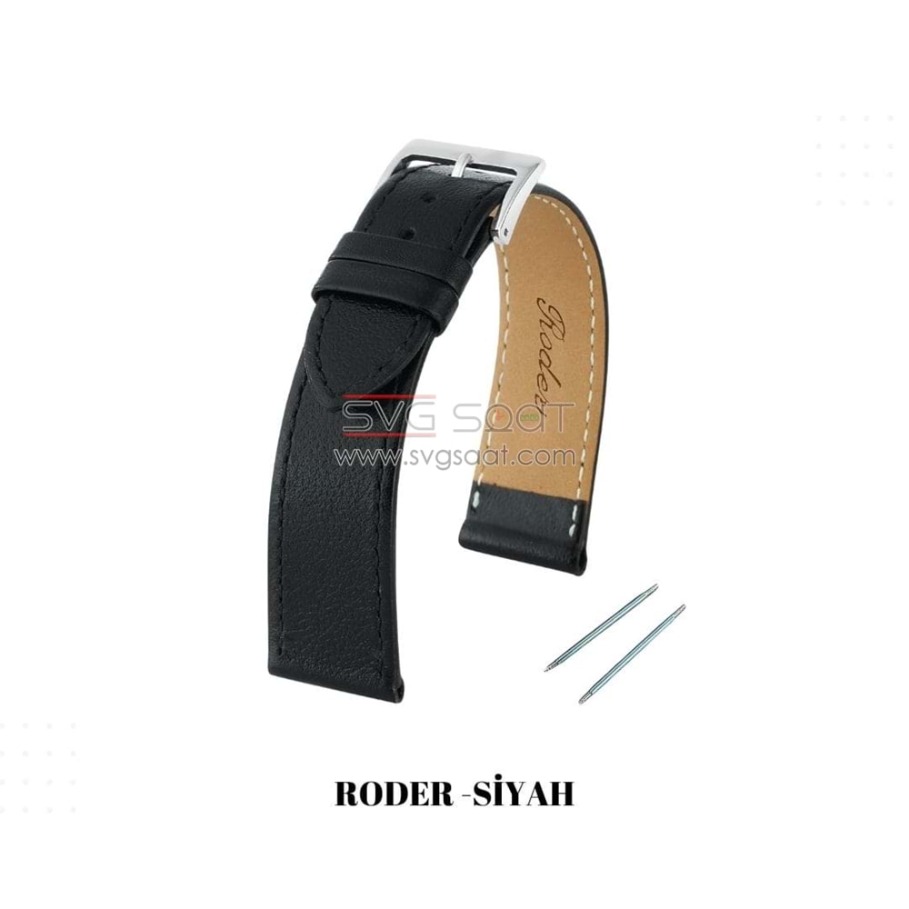 R4150S Roder Deri Kayış - Siyah — fotoğraf 3