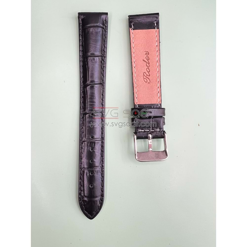 R4102S Roder Deri Kayış - Siyah - 16MM — fotoğraf 4