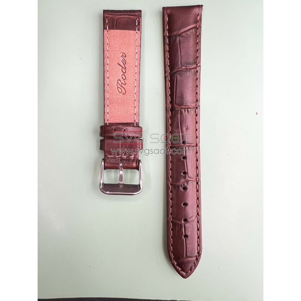 R4102S Roder Deri Kayış XL - Kahverengi - 18MM — fotoğraf 3