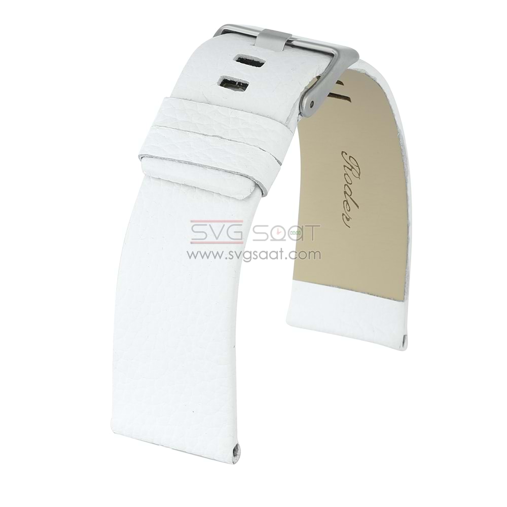 R4109 Roder Deri Kayış - Beyaz - 32X24MM — fotoğraf 2