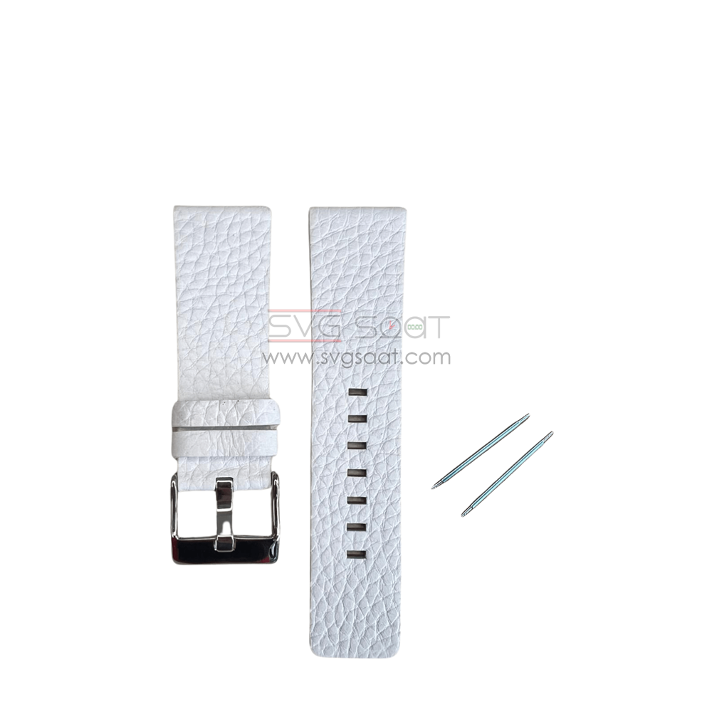 R4109 Roder Deri Kayış - Beyaz - 32X24MM — fotoğraf 3