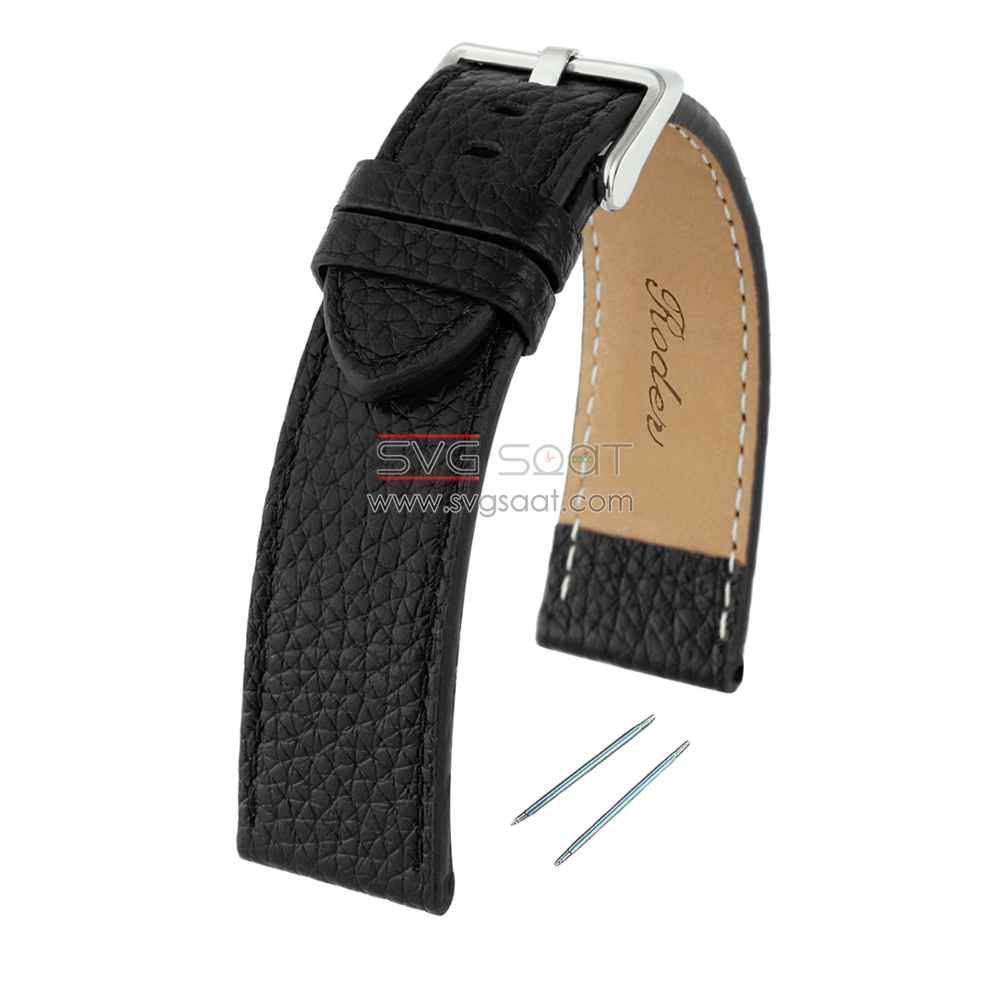 R4105S Roder Deri Kayış - Siyah - 24X24MM — fotoğraf 2