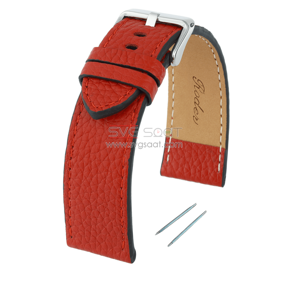 R4105S Roder Deri Kayış - Kırmızı - 20MM — fotoğraf 4