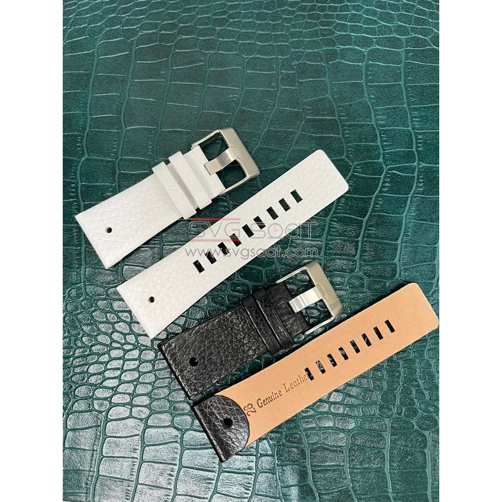 R4110 Roder Deri Kayış - Siyah - 28X24MM — fotoğraf 3