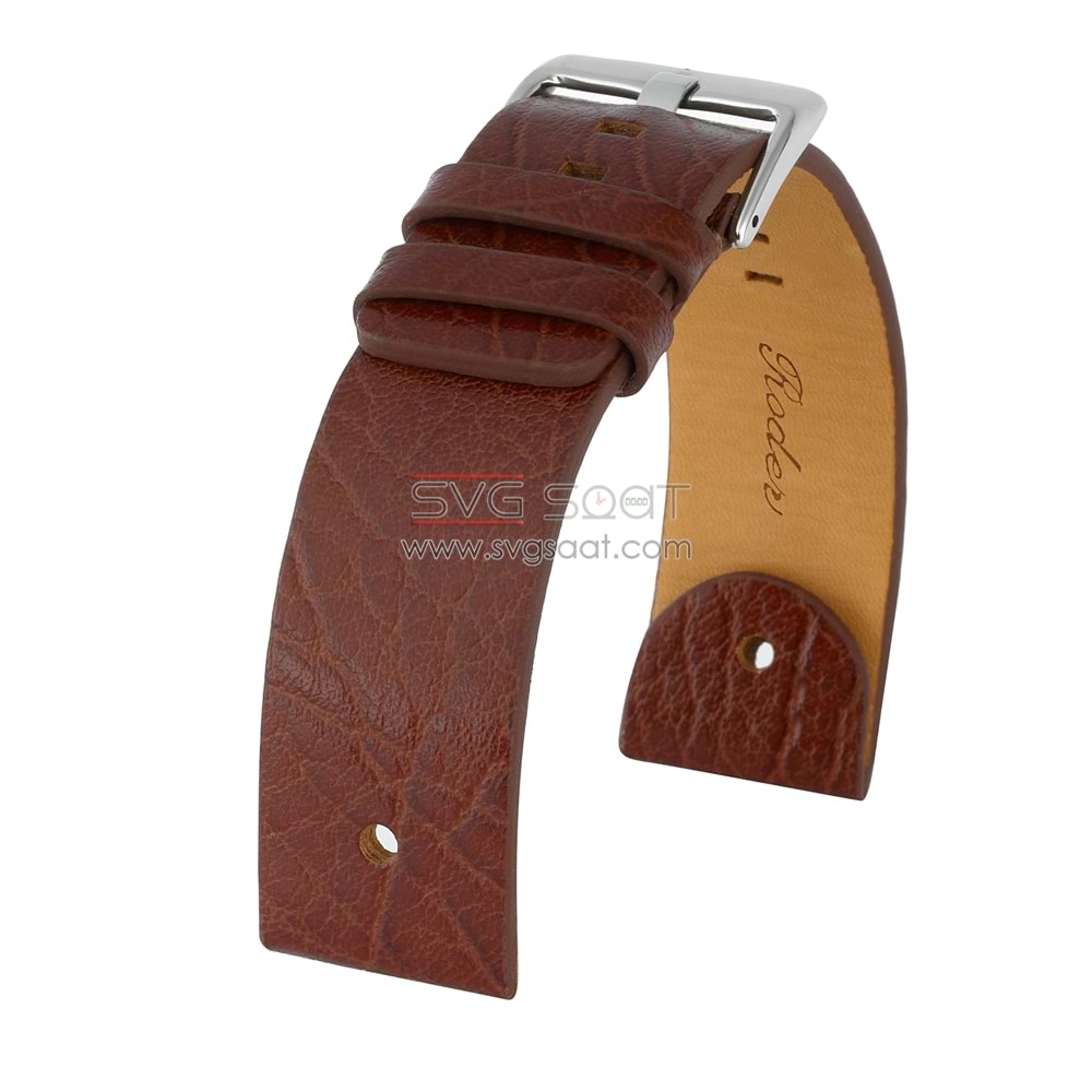 R4111 Roder Deri Kayış - Kahverengi - 26X26MM