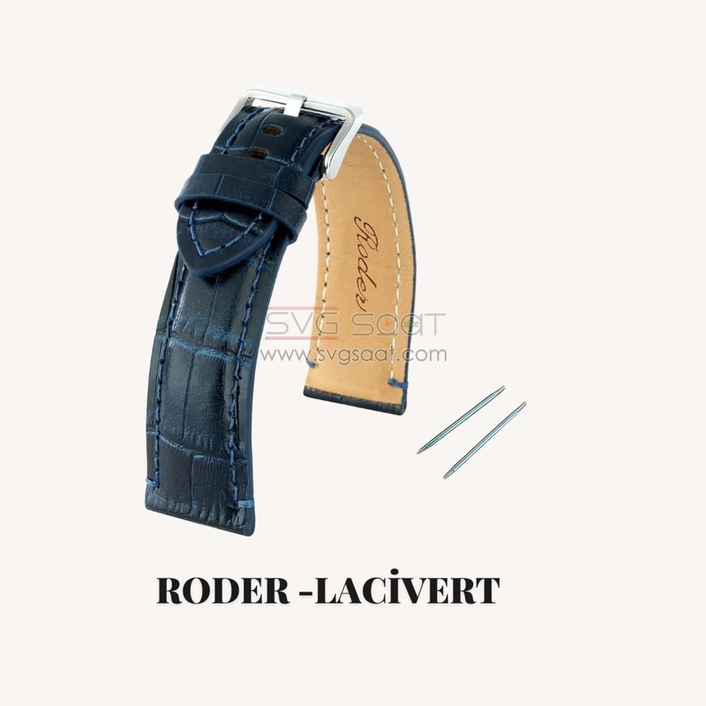 R4137S Roder Deri Kayış - Lacivert — fotoğraf 5