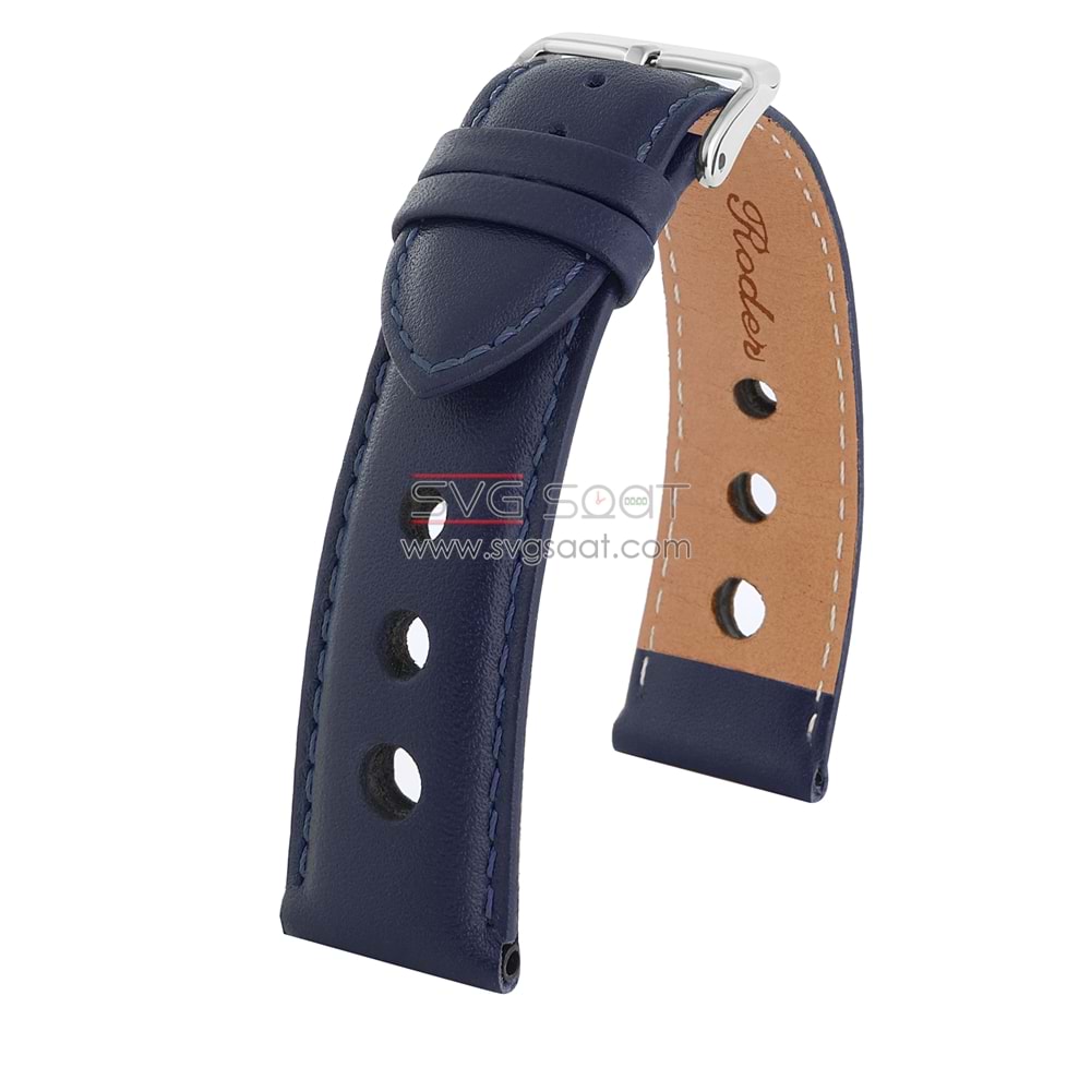R4129S Roder Deri Kayış - Lacivert - 20MM