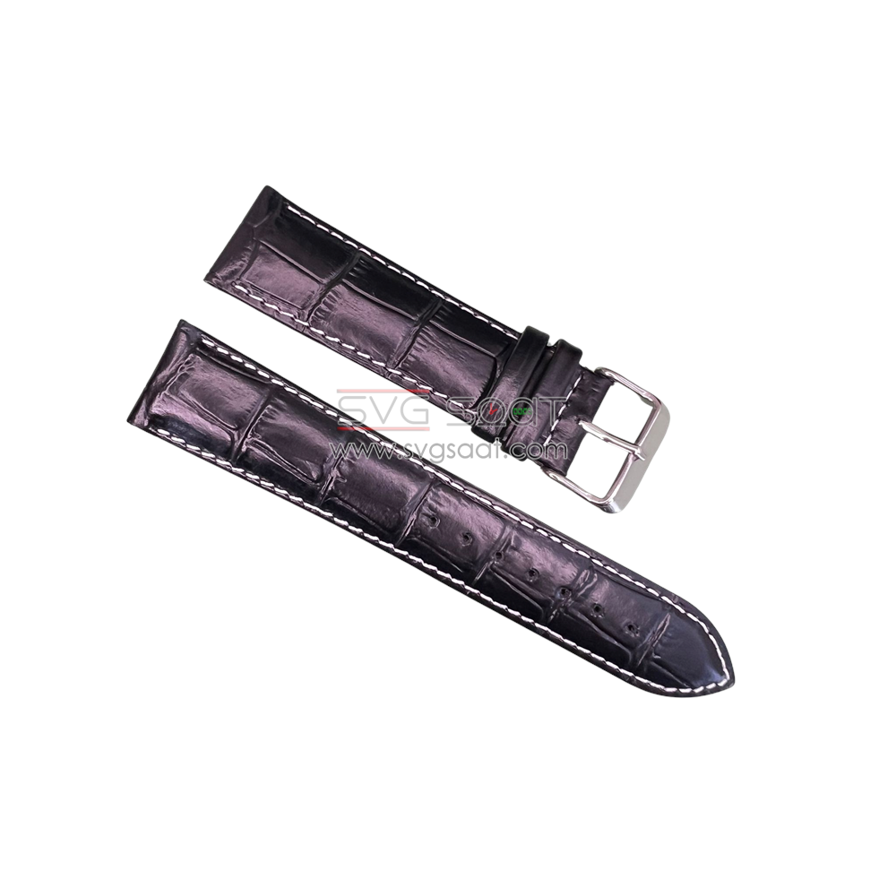 R4102W Roder Deri Kayış - Xl- Siyah - Beyaz - 20MM — fotoğraf 2