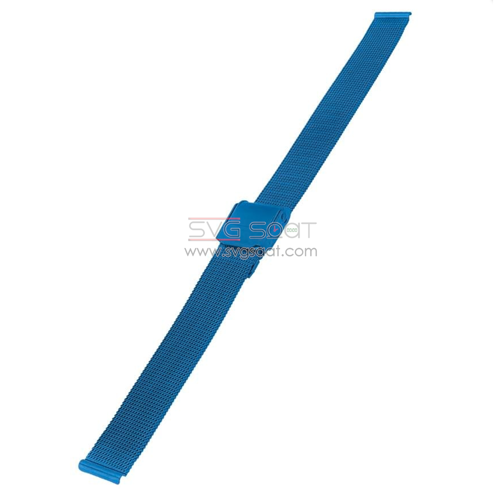 Paslanmaz Çelik Kordon MK1002-BLUE - 20MM — fotoğraf 4