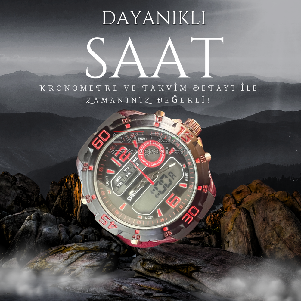 Spaldıng SP-51 Dijital Spor Saat — fotoğraf 3