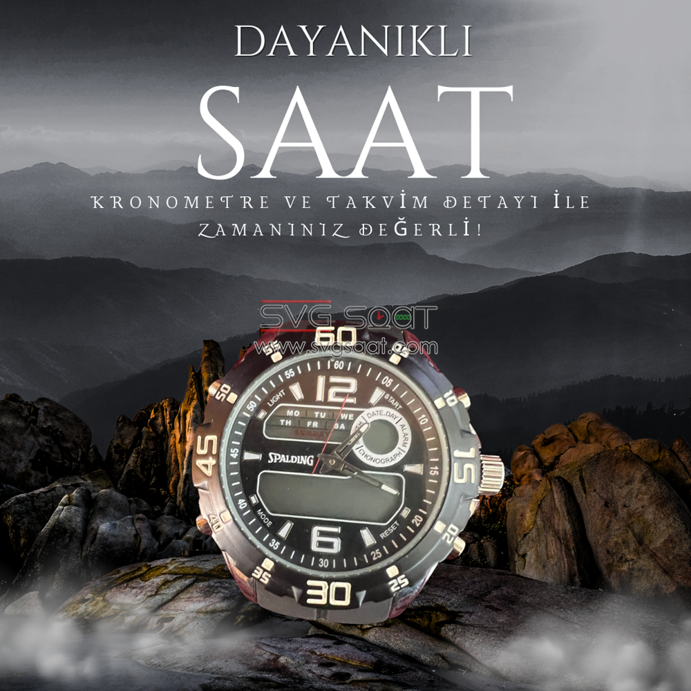 Spaldıng SP-51 Dijital Spor Saat — fotoğraf 3
