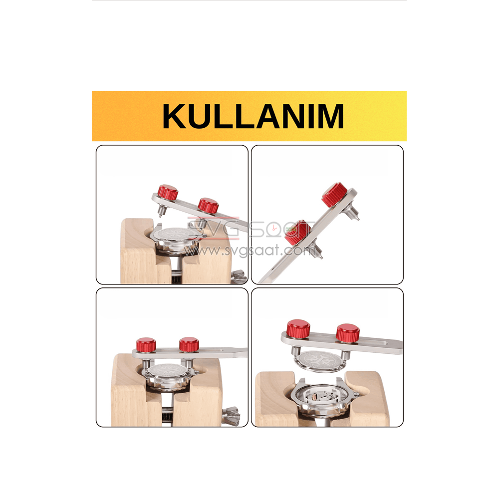 İki Uçlu Alüminyum Kapak Açma - Kırmızı — fotoğraf 3