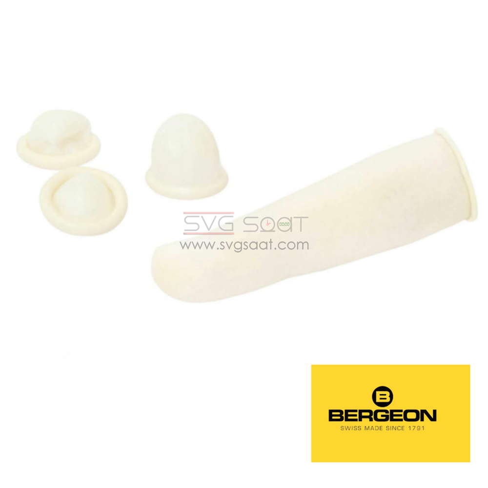 Bergeon 7968-21 Parmak Ucu Eldiven - Siyah — fotoğraf 4