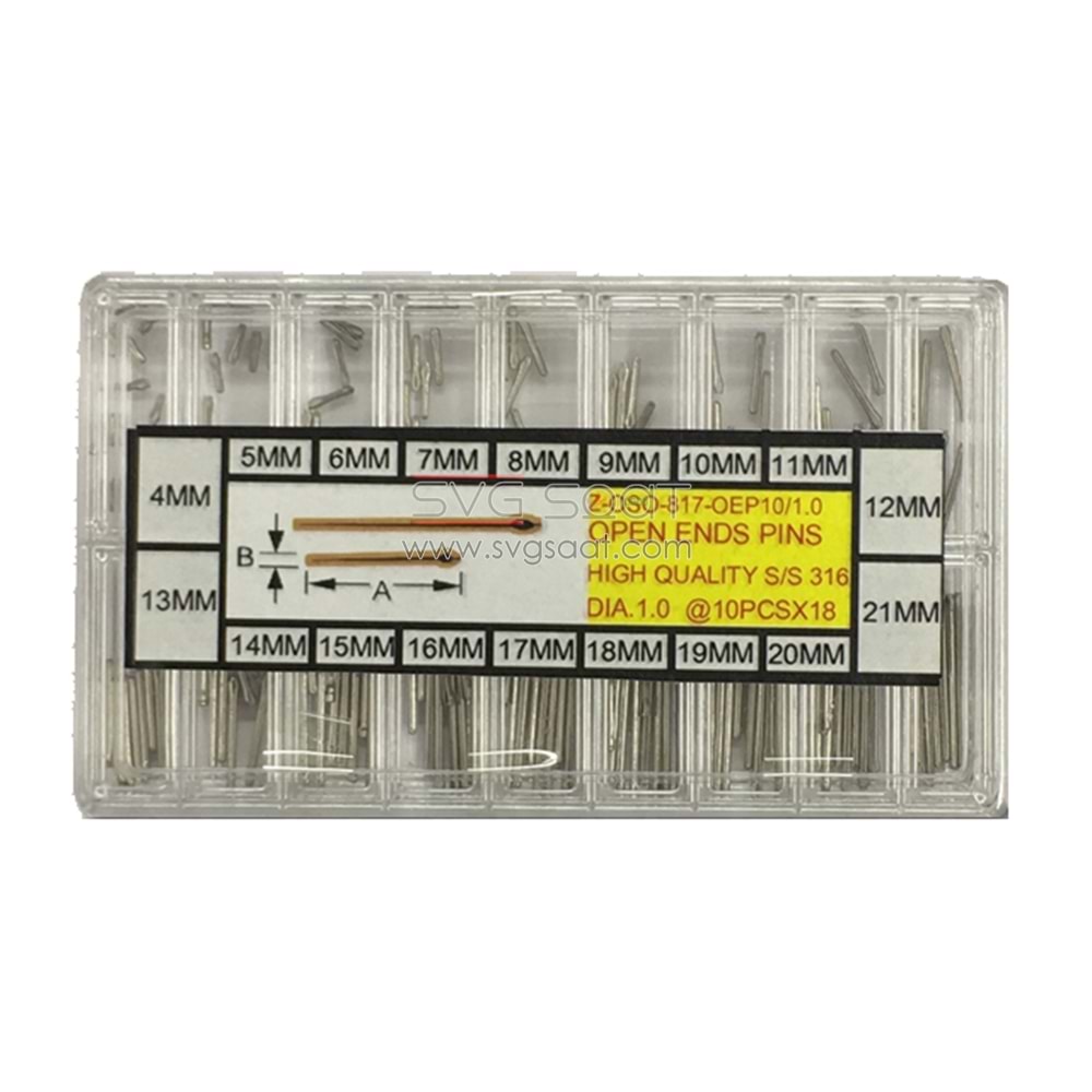 10/1.0 Çatal Pim Set