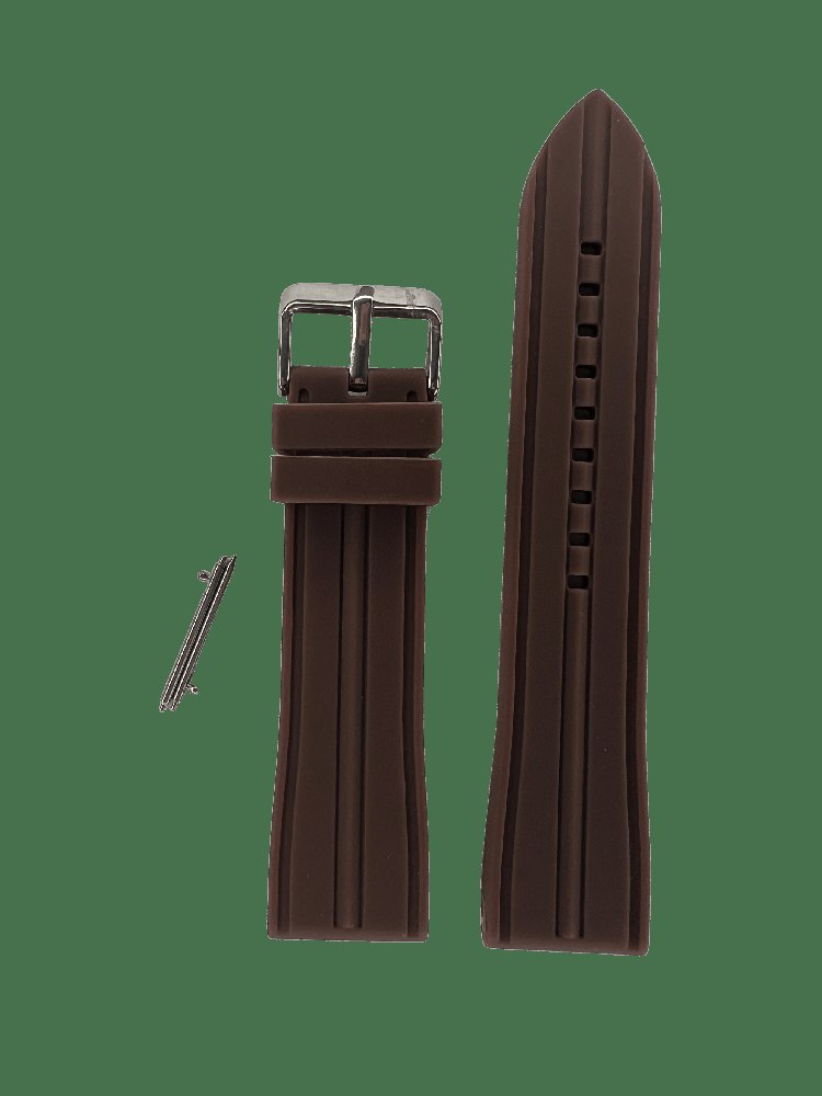 A-3 Silikon Kordon - KAHVERENGİ - 22MM