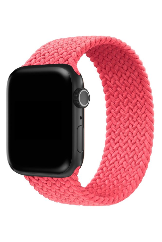 Apple watch uyumlu Örgülü silikon kordon