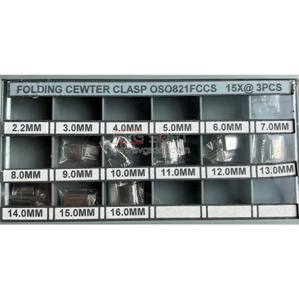 OSO-821-FCCS Bara Kilit Set - Gümüş