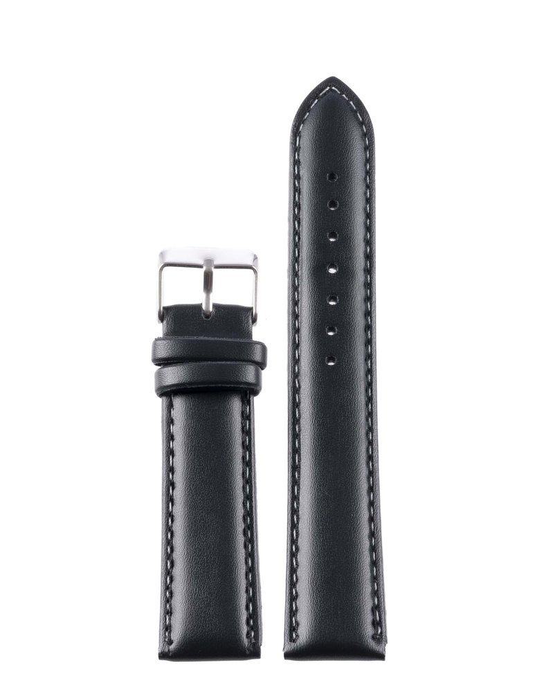 OSO 3559 XL Saat Kordonu - SİYAH - BEYAZ - 18MM