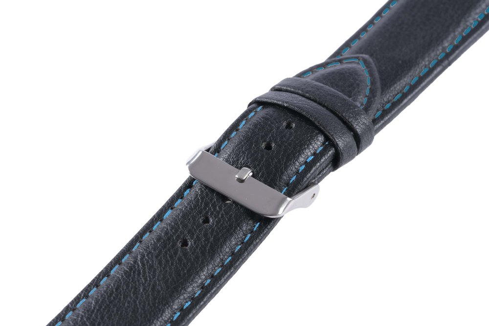 OSO 3561 XL Saat Kordonu - SİYAH - MAVİ - 24MM