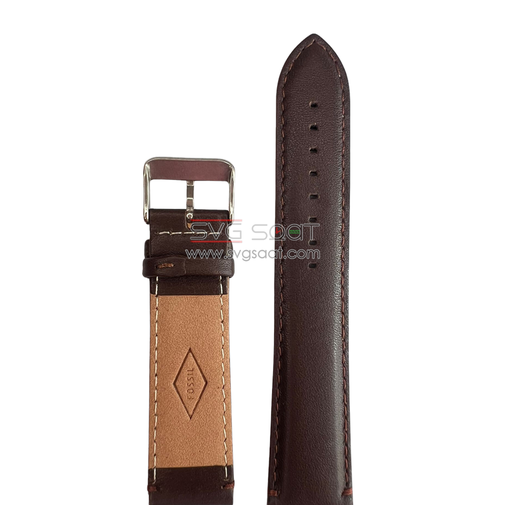 R4120S Roder Deri Kayış - Kahverengi - 22MM