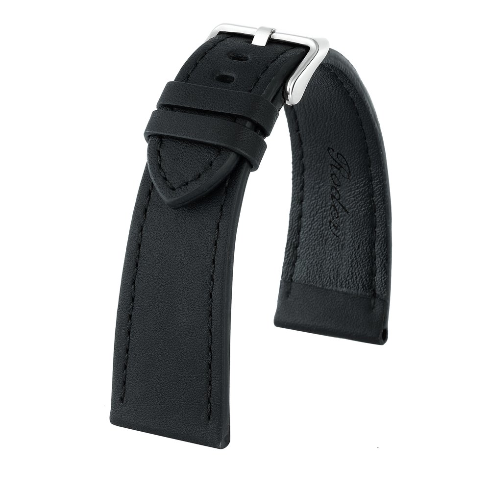R4136S Roder Deri Kayış - Siyah - 26X22MM