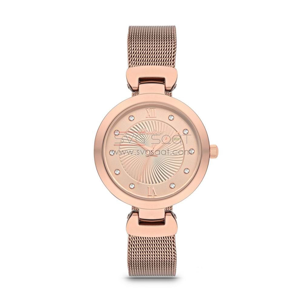 Roder 7250 Rosegold Klasik Bayan Kol Saati - Rose Gold