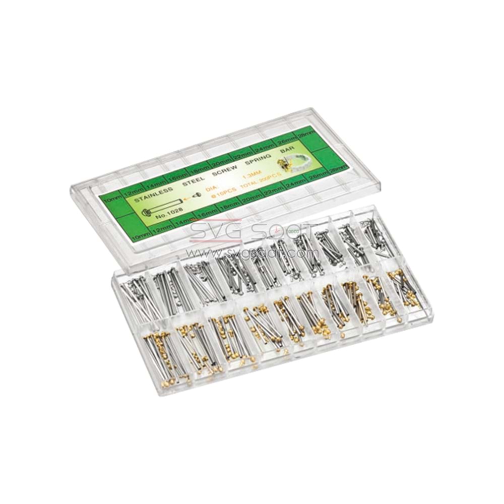 Saat Pimi 1,3MM Başlıklı Set