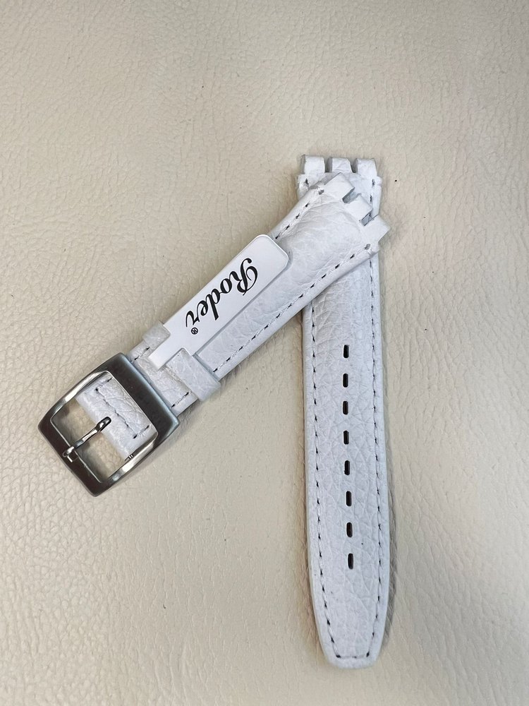 Swatch Deri Kayış - Beyaz - 23X19MM