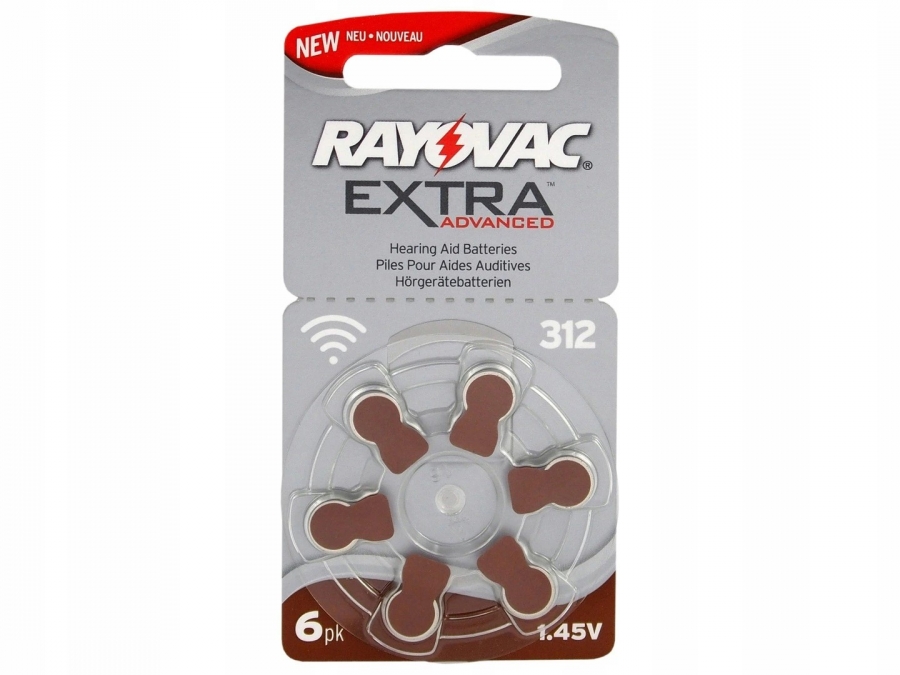 Rayovac kulaklık pili 312