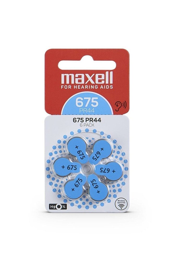 MAXELL 675/PR44 kulaklık pili