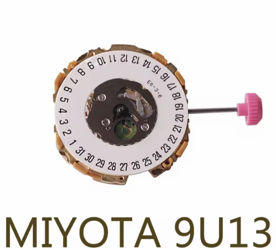 Miyota 9U13/6 Dan Takvimli Saat Makinası