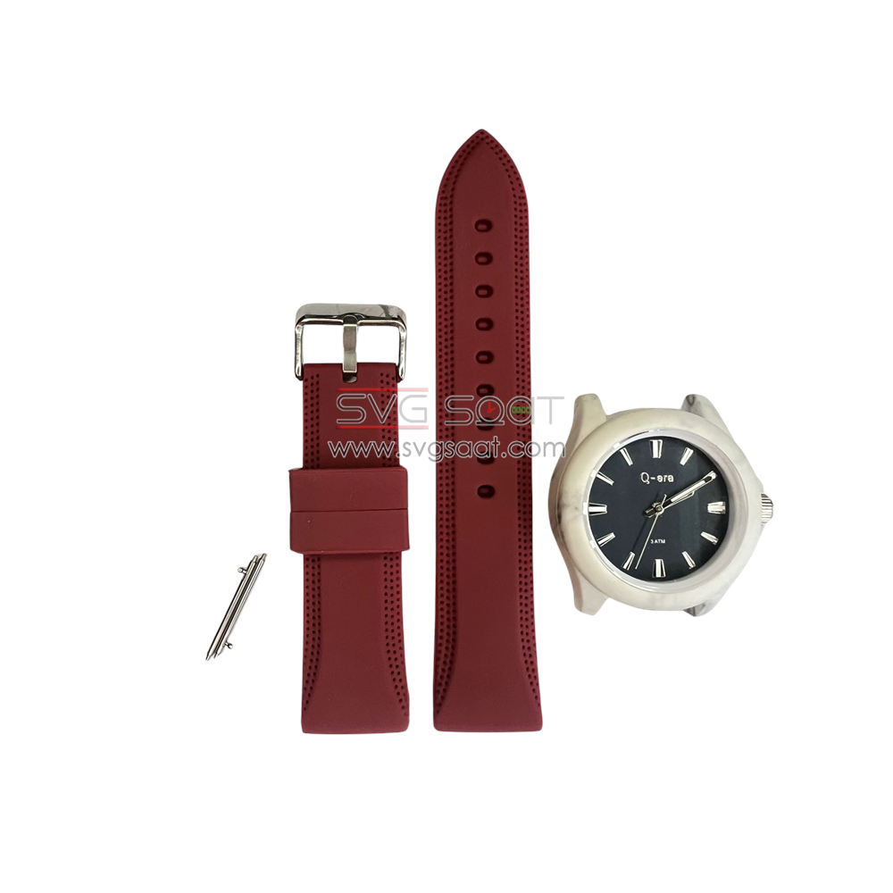 A-6 Silikon Kordon - BORDO - 24MM