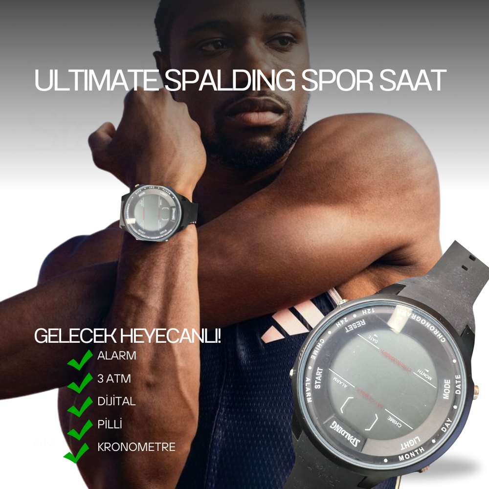 Spaldıng SP-51 Dijital Spor Saat
