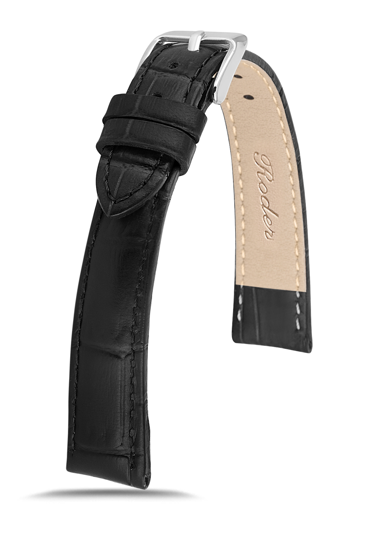 Roder 4102S Kadın Saat Kordonu - SİYAH - 8MM