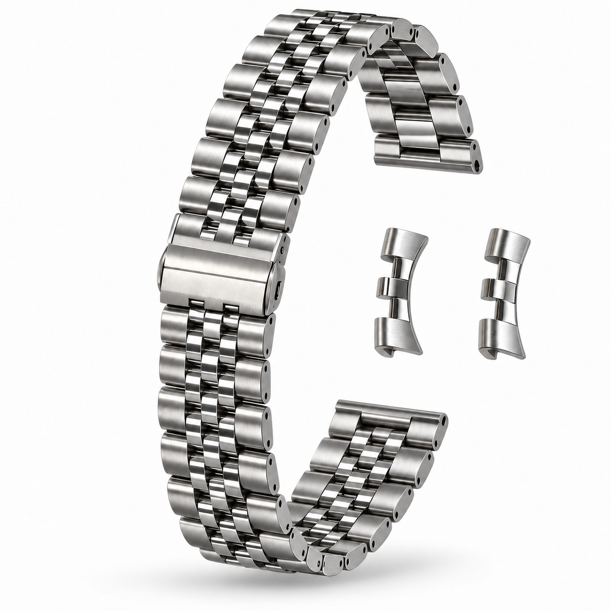 MJ-1001 Jübile Çelik Metal Kordon Çift Başlı - 18MM